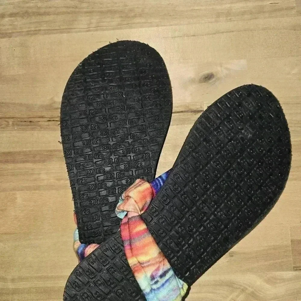 GUC Sanuk Yoga Sling 2 Memory Foam Sandals - Size 8 - Picture 9 of 9